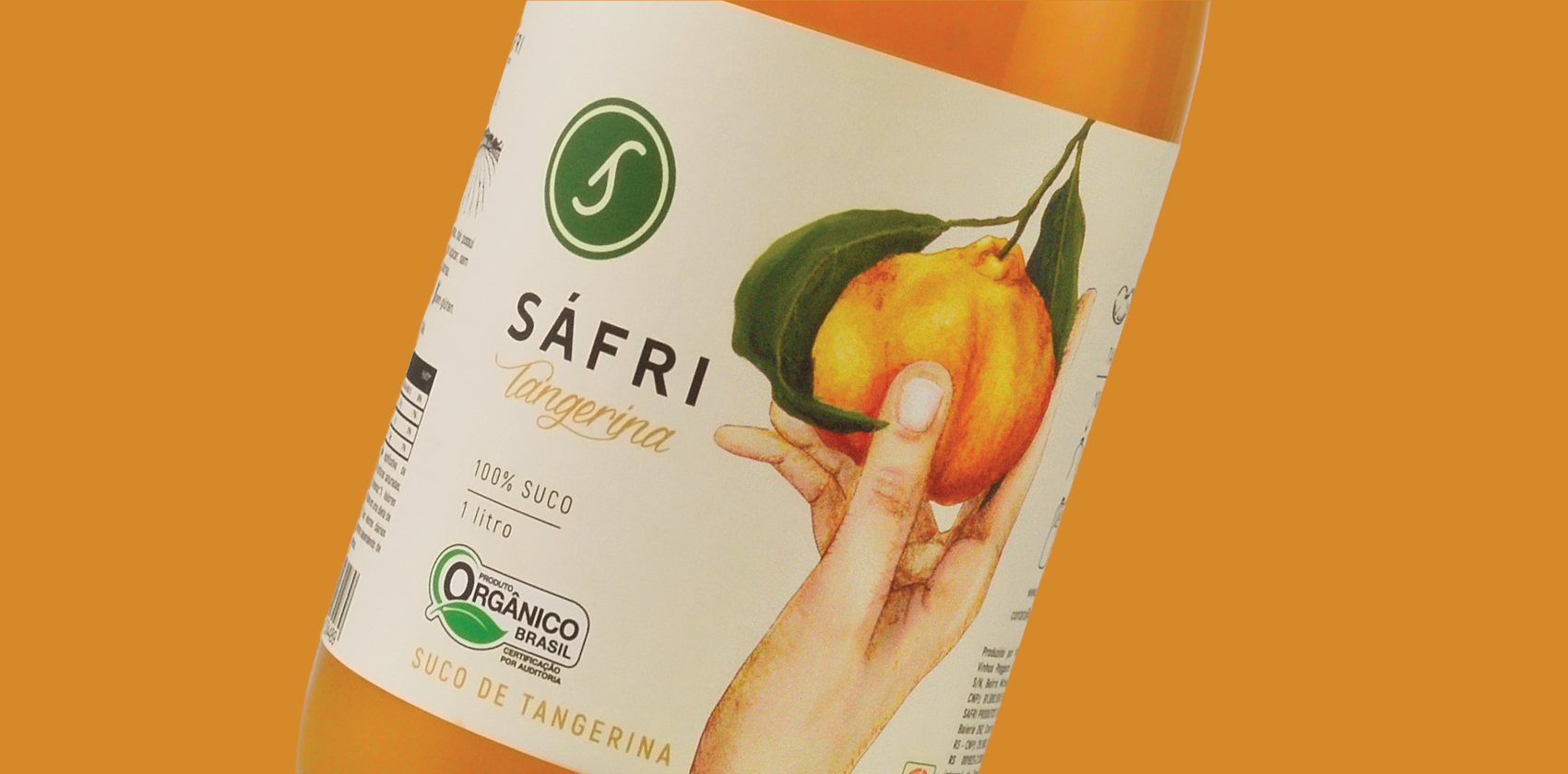 Graphic Packaging Design for Organic Juices Range from Brazil World